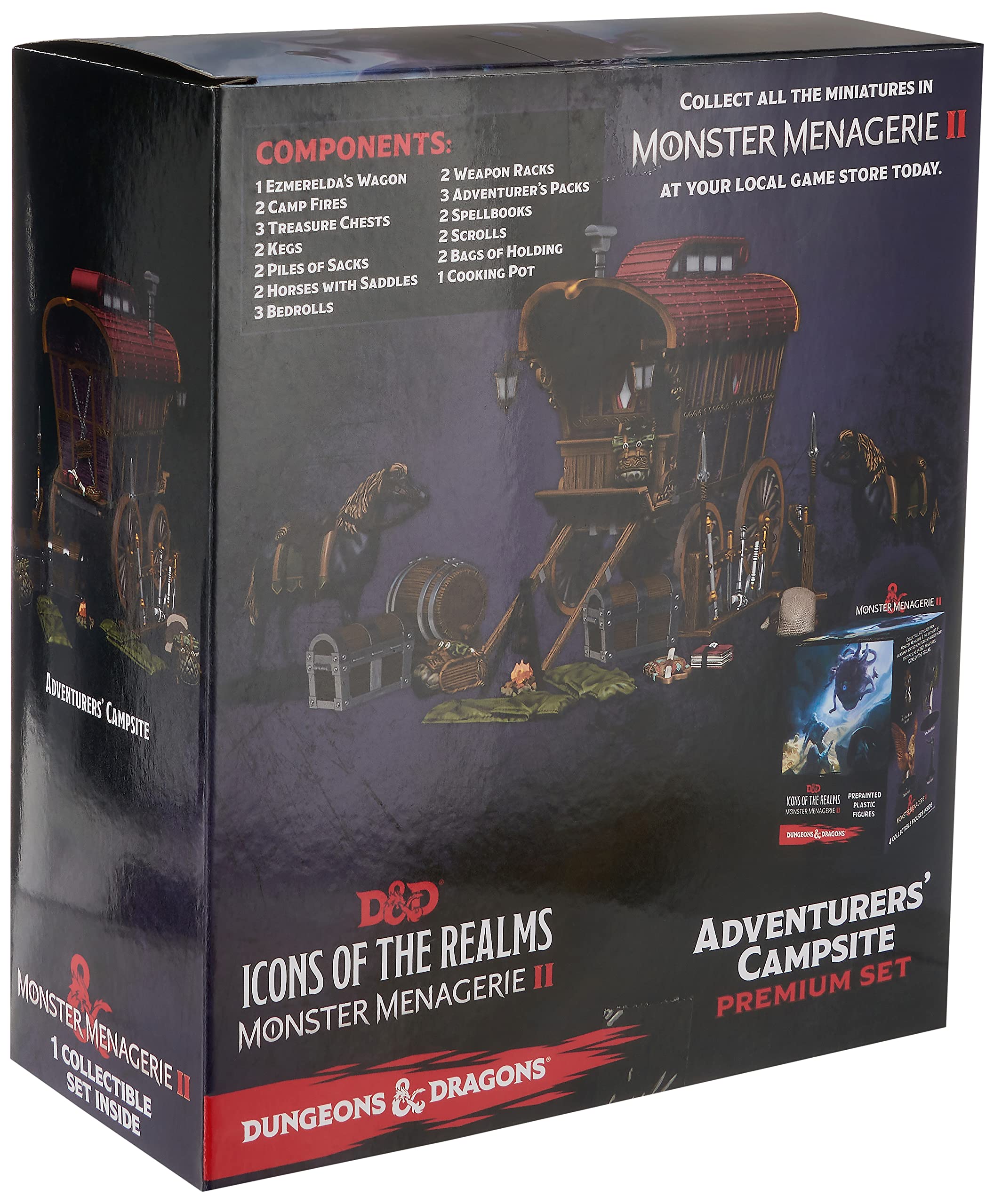 Foto 2 | Set De Miniaturas Wizkids Dungeons & Dragons Adventurer's Campsite - Venta Internacional.