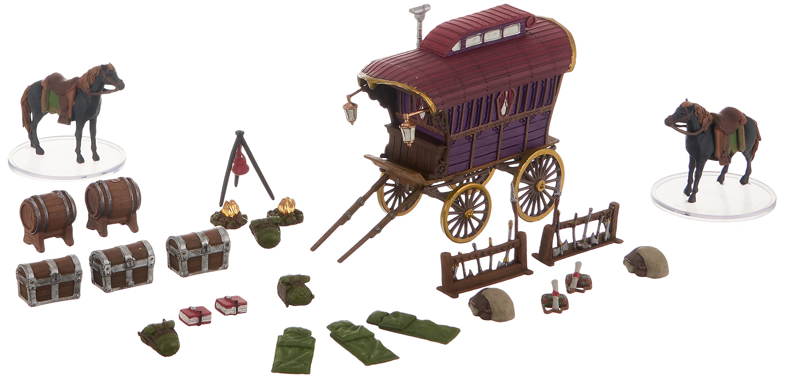 Foto 4 pulgar | Set De Miniaturas Wizkids Dungeons & Dragons Adventurer's Campsite - Venta Internacional.
