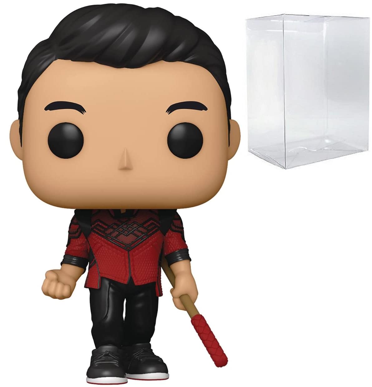 Foto 2 pulgar | Figura De Vinilo Funko Pop Marvel Shang Chi Con Bastón Bo De 10 Cm - Venta Internacional.
