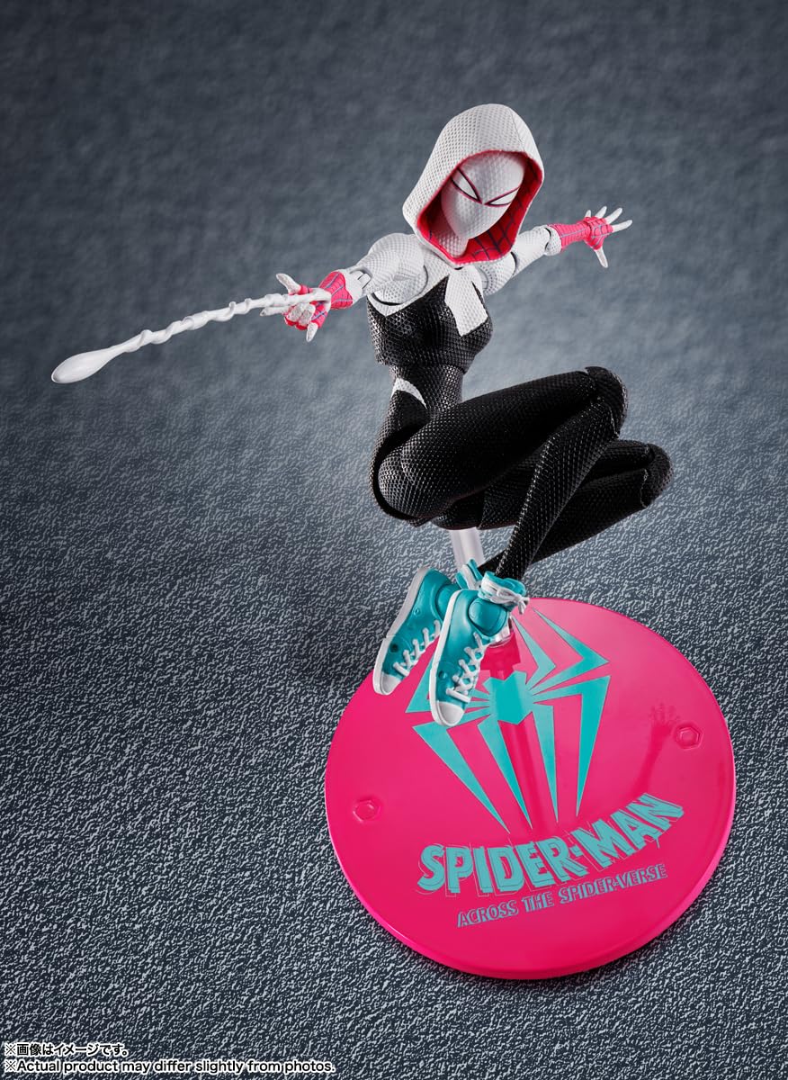 Foto 3 | Figura De Acción Tamashii Nations Spider-gwen Spider-man - Venta Internacional.