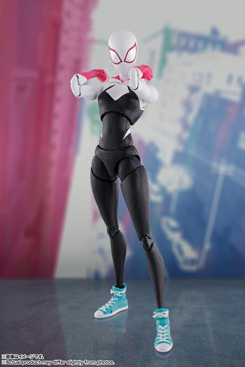 Foto 7 pulgar | Figura De Acción Tamashii Nations Spider-gwen Spider-man - Venta Internacional.