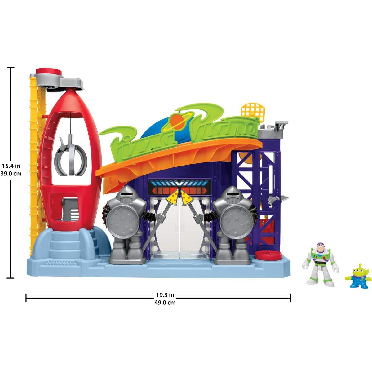 Foto 7 | Set De Juego Toy Story Pizza Planet De Fisher-price Con Alien Y Buzz - Venta Internacional.