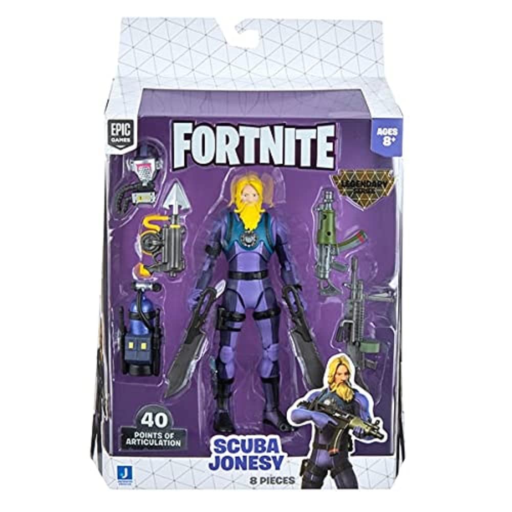 Set De Juego Fortnite Legendary Series Scuba Jonesy Mission Hq - Venta Internacional.