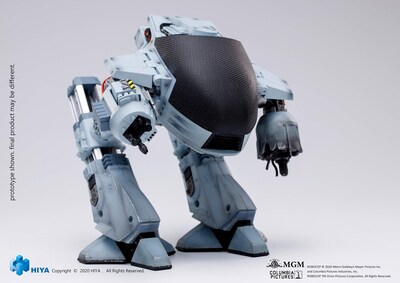Foto 7 | Figura De Acción Hiya Toys Robocop Battle Damaged Ed-209 1:18 - Venta Internacional.