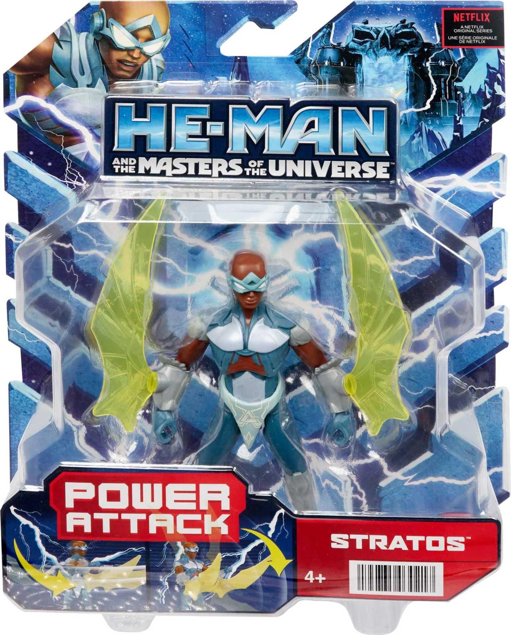 Foto 3 pulgar | Figura De Acción Masters Of The Universe He-man Stratos - Venta Internacional.