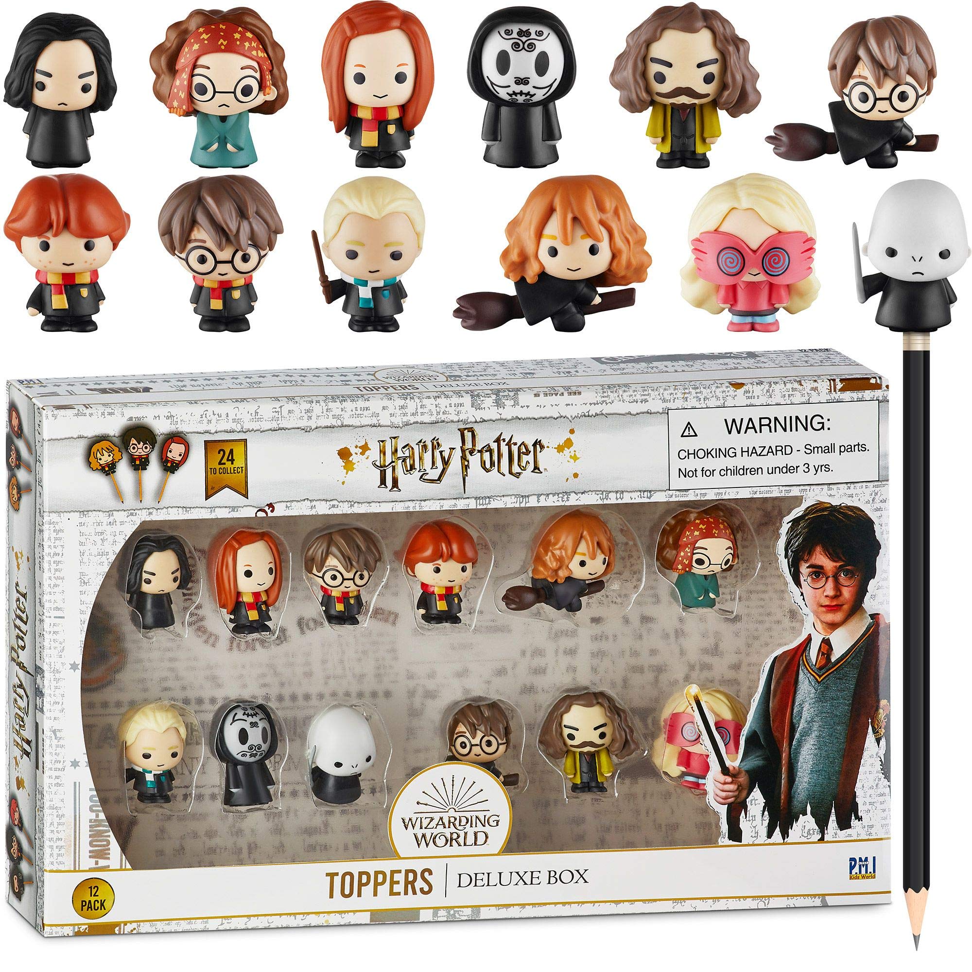 Foto 2 pulgar | Pencil Toppers Pmi, Juego De 12 Figuras De Harry Potter, 6 Cm - Venta Internacional.