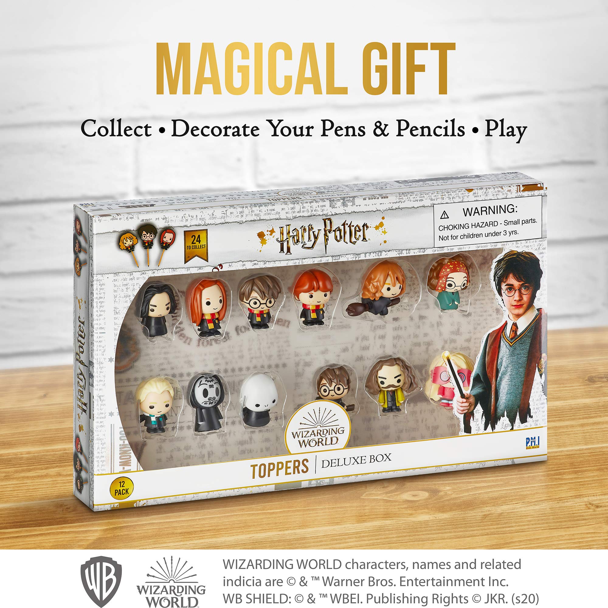 Foto 4 pulgar | Pencil Toppers Pmi, Juego De 12 Figuras De Harry Potter, 6 Cm - Venta Internacional.