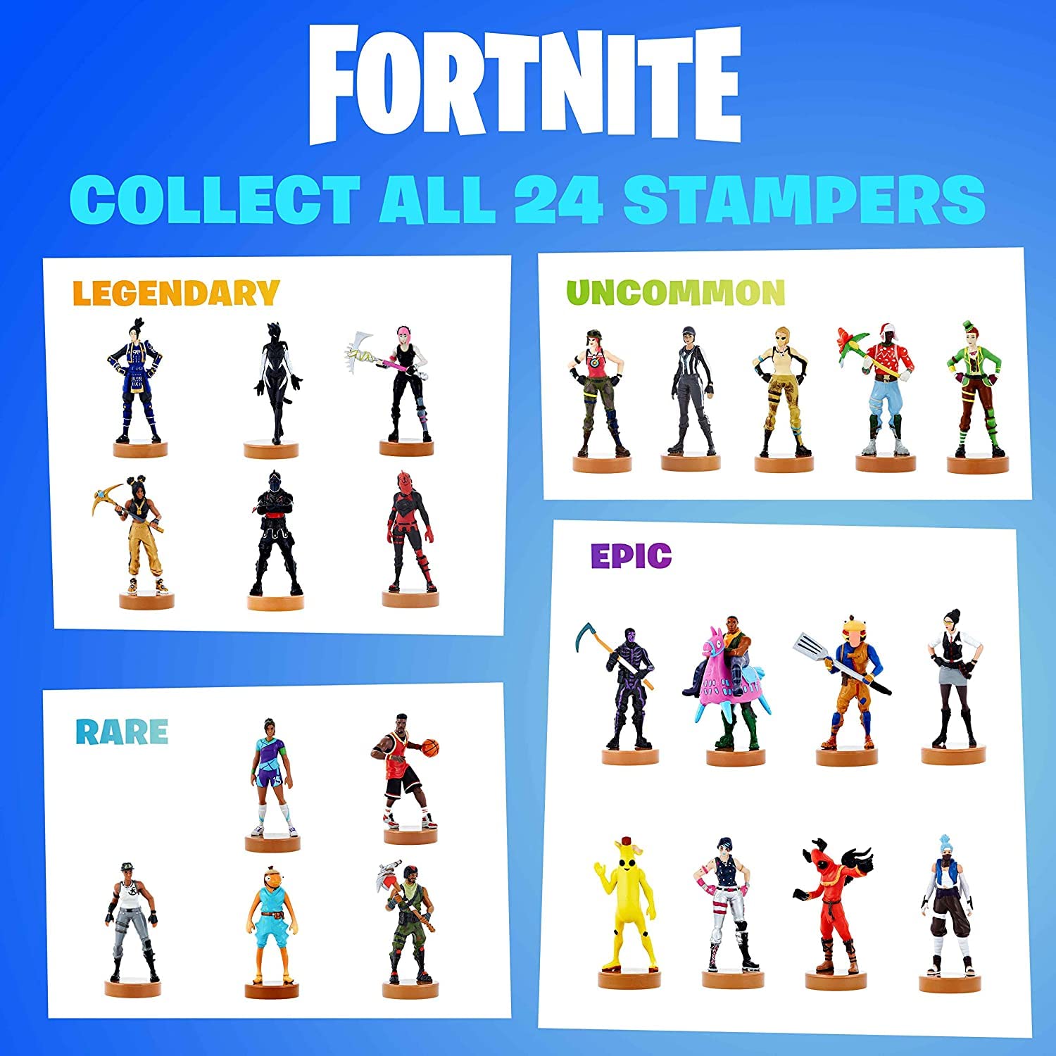 Foto 3 pulgar | Set De Sellos Para Juguetes De La Colección Fortnite Series 2, Paquete De 5 Unidades - Venta Internacional.