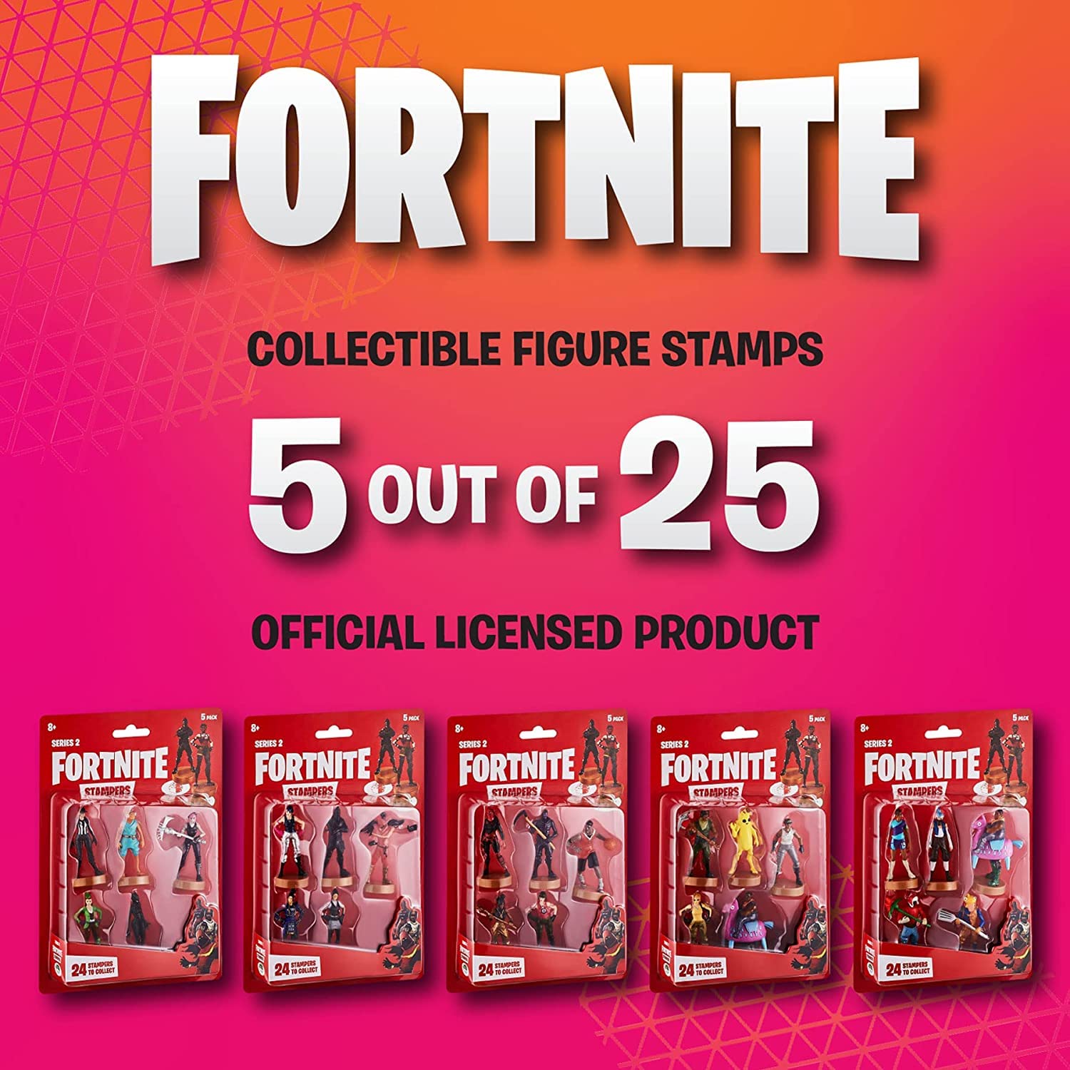 Foto 5 pulgar | Set De Sellos Para Juguetes De La Colección Fortnite Series 2, Paquete De 5 Unidades - Venta Internacional.