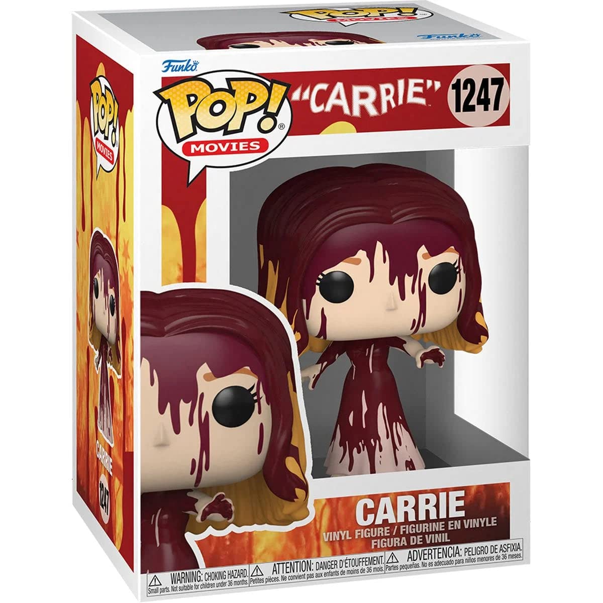 Foto 3 pulgar | Figura De Vinilo Funko Pop Carrie Bloody Carrie Telekinesis - Venta Internacional.