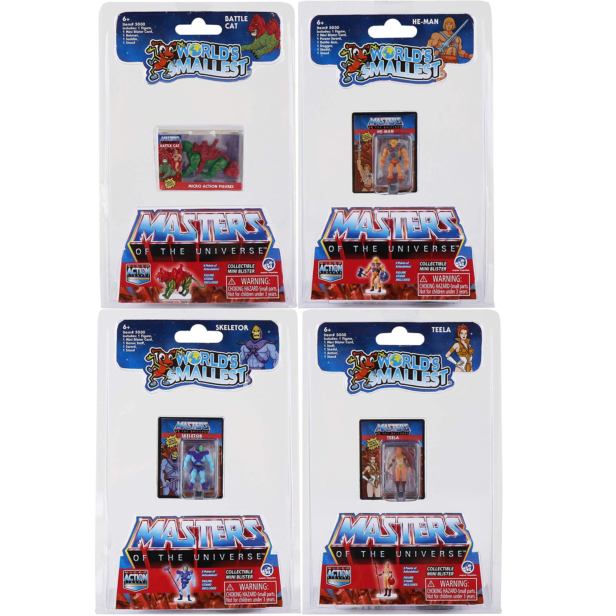 Foto 2 pulgar | Set De Minifiguras: Los Maestros Del Universo Más Pequeños Del Mundo - Venta Internacional.