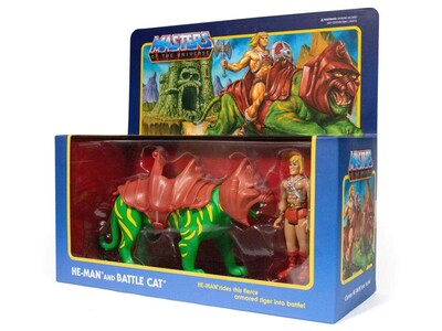 Foto 1 | Figuras De Acción Masters Of The Universe He-man Y Battle Cat - Venta Internacional.