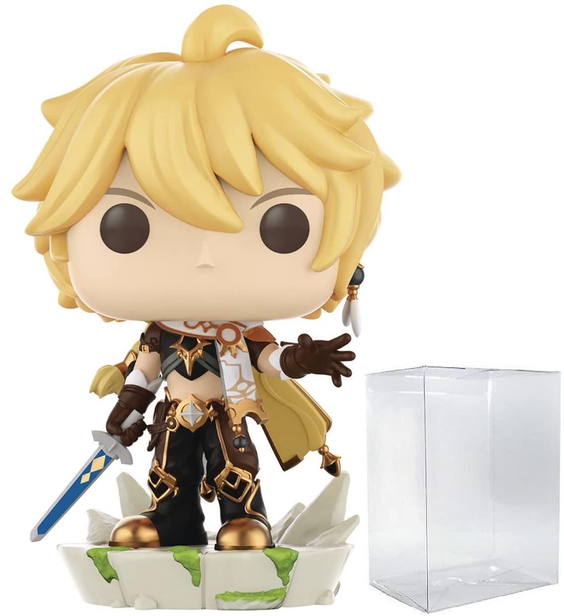 Figura De Vinilo Funko Pop Genshin Impact Aether Con Caja De 9,5 Cm - Venta Internacional.