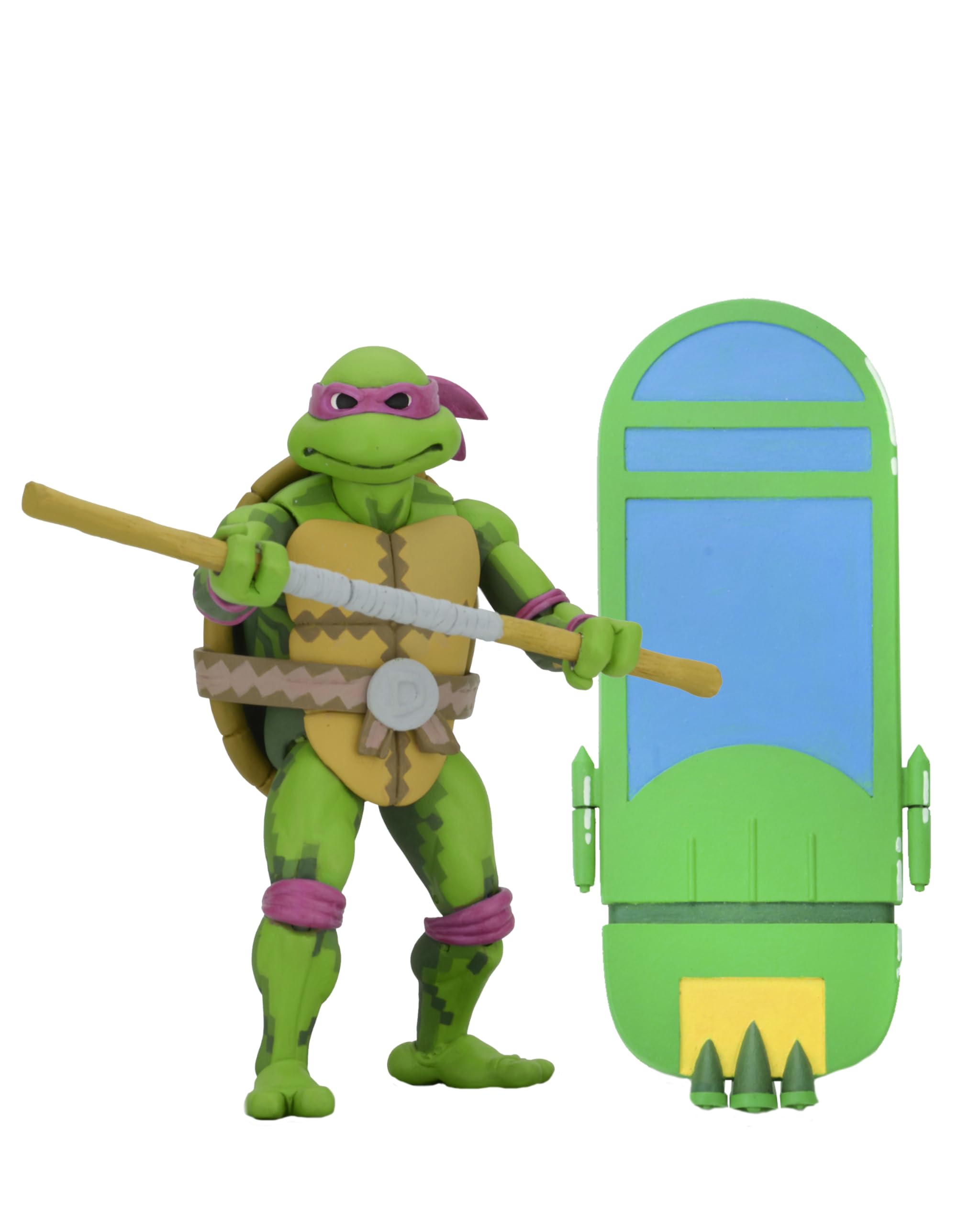 Foto 2 pulgar | Figura De Acción Neca Teenage Mutant Ninja Turtles Donatello 7 - Venta Internacional.