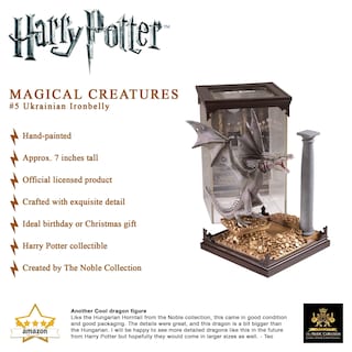 Foto 3 | Figura De Colección The Noble Collection Harry Potter Ukrainian Ironbelly - Venta Internacional.