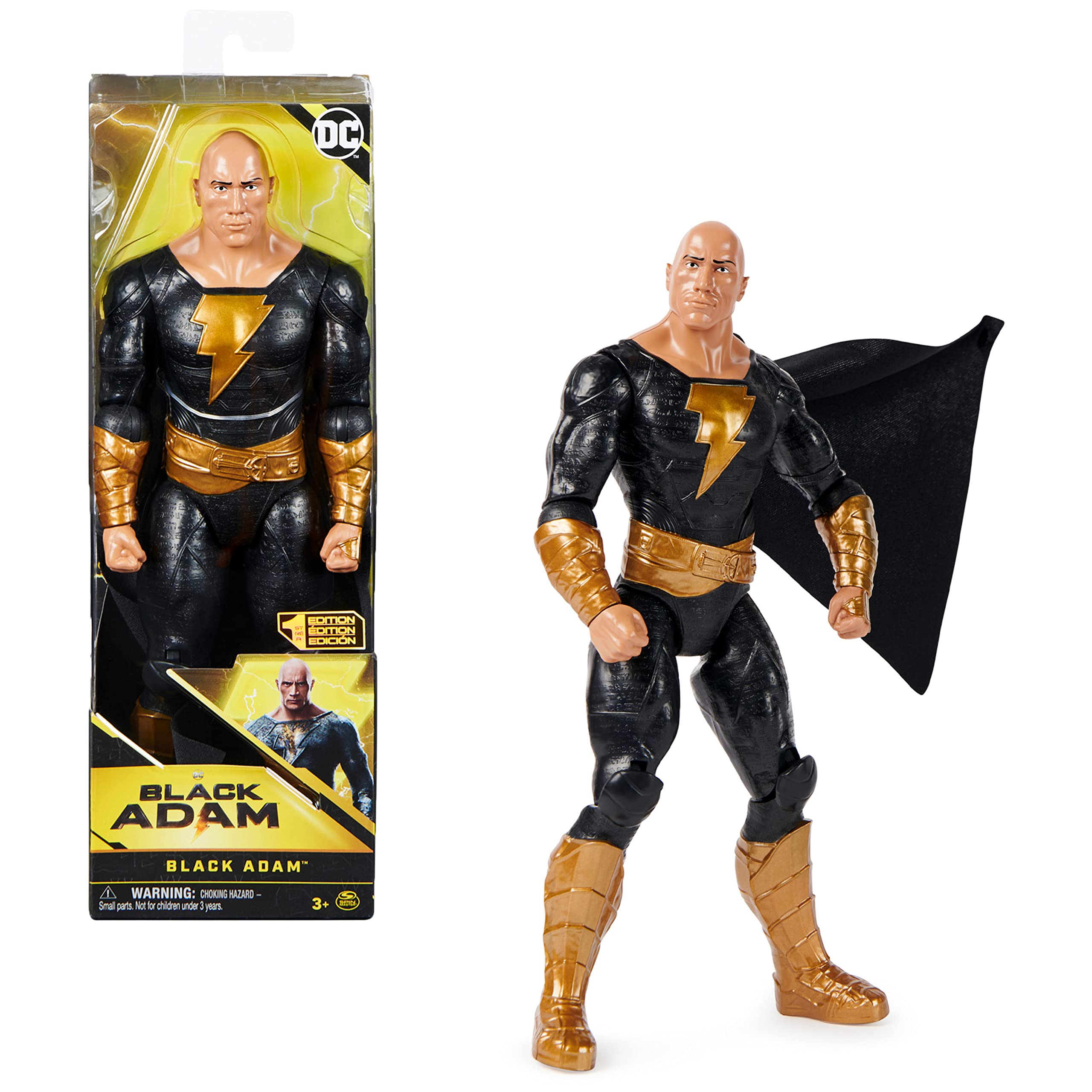 Foto 2 pulgar | Figura De Acción Dc Comics Black Adam Movie 30 Cm Para Niños Mayores De 3 Años - Venta Internacional.
