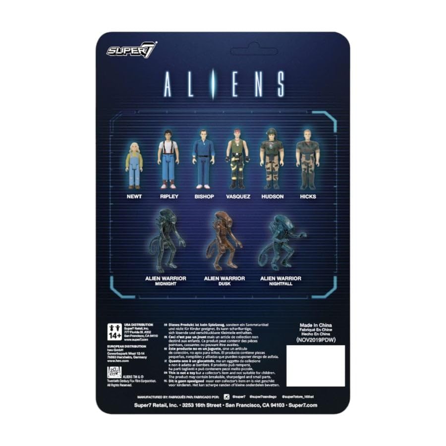 Foto 3 | Figura De Acción Super7 Alisw01-awa-02 Serie Reaction - Venta Internacional.