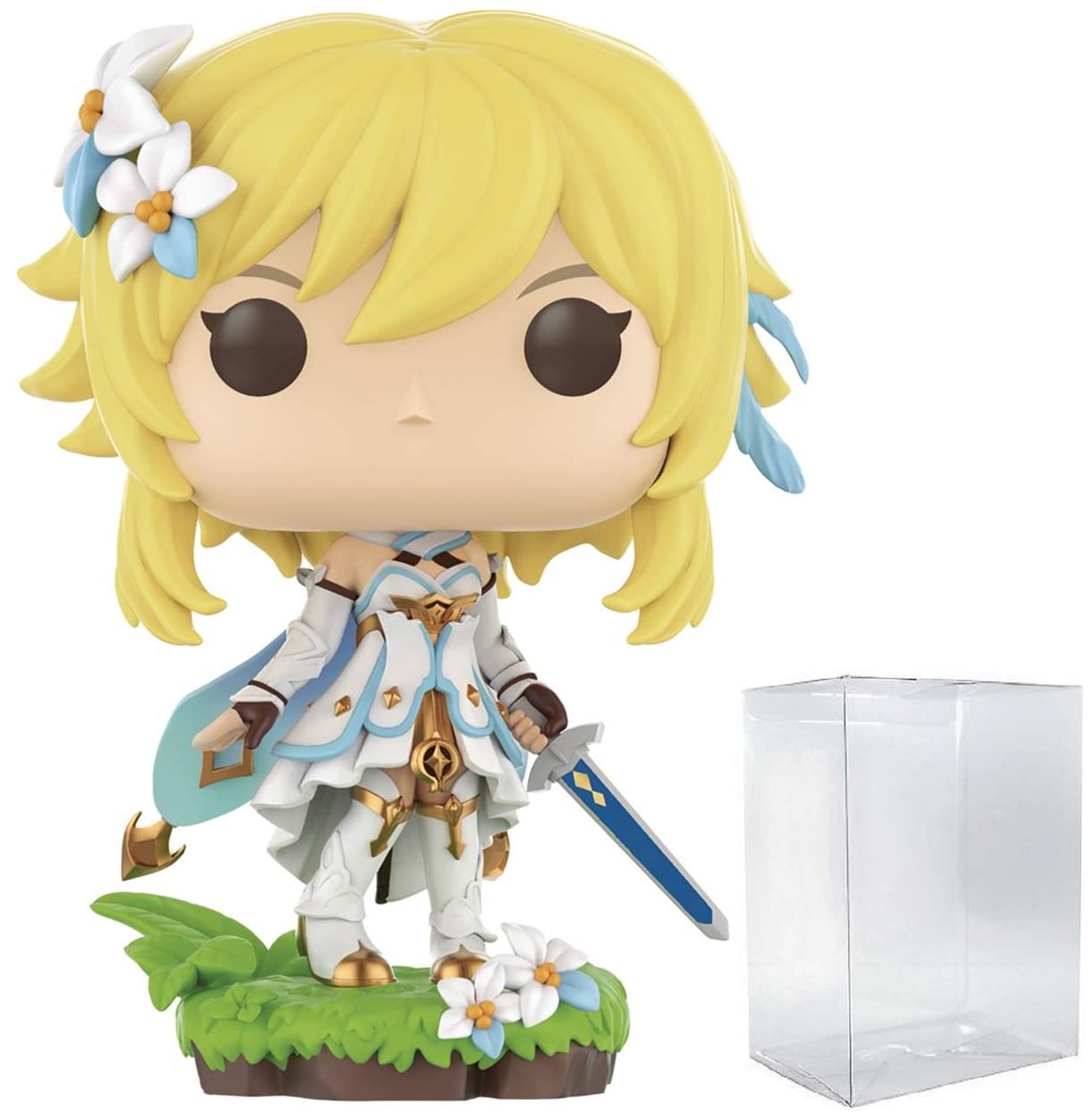 Foto 2 pulgar | Figura De Vinilo Funko Pop Genshin Impact Lumine Con Caja De 9,5 Cm - Venta Internacional.