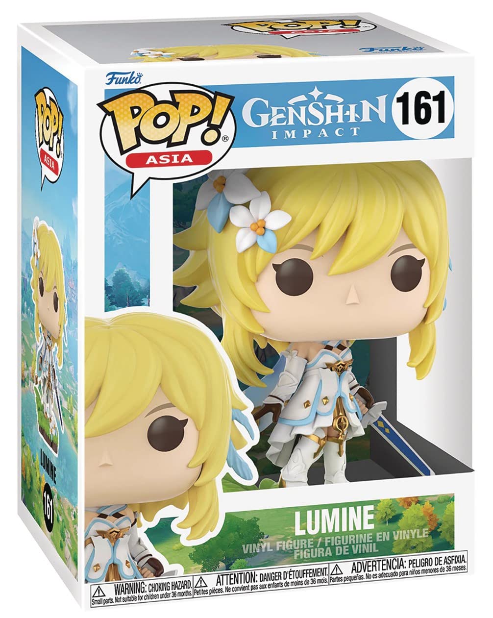 Foto 4 pulgar | Figura De Vinilo Funko Pop Genshin Impact Lumine Con Caja De 9,5 Cm - Venta Internacional.