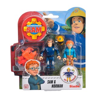 Foto 1 | Set De Figuras Simba Fireman Sam Double Pack Iii 7,5 Cm - Venta Internacional.