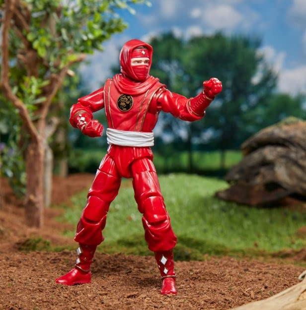 Foto 2 pulgar | Figura De Acción Power Rangers Lightning Ninja Red Ranger 6 - Venta Internacional.