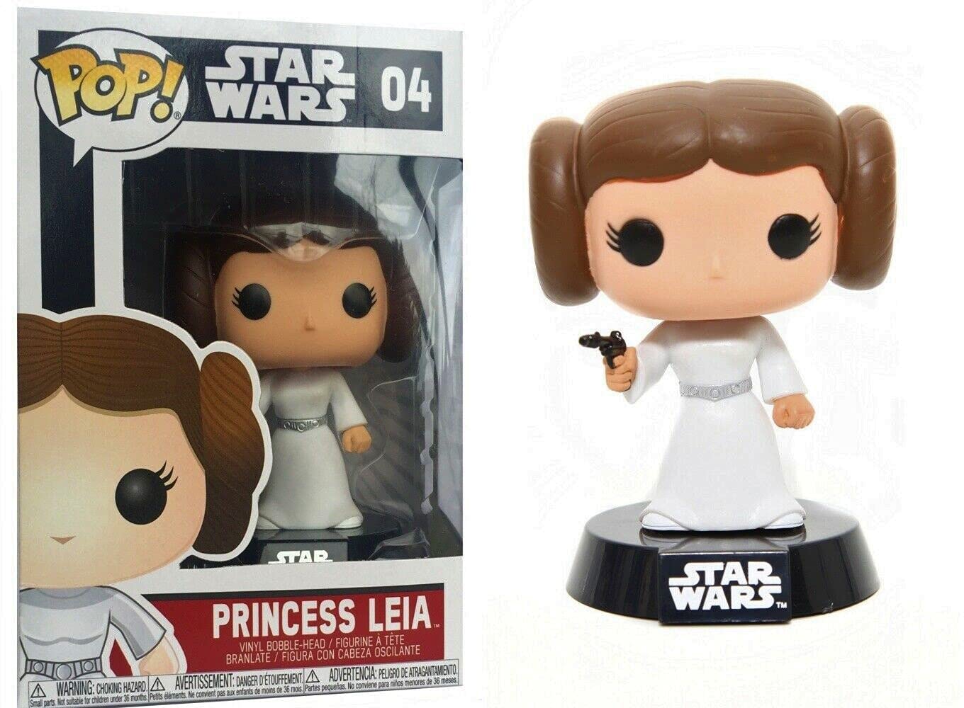 Foto 3 pulgar | Figura De Acción Funko Pop Star Wars Princess Leia De 9,5 Cm Con Caja - Venta Internacional.