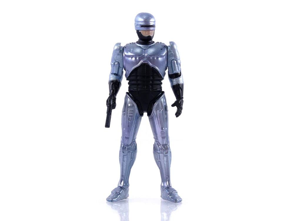 Foto 6 | Figura De Coche Y Robocop Fundidos A Presión Robocop Por El 35 Aniversario - Venta Internacional.