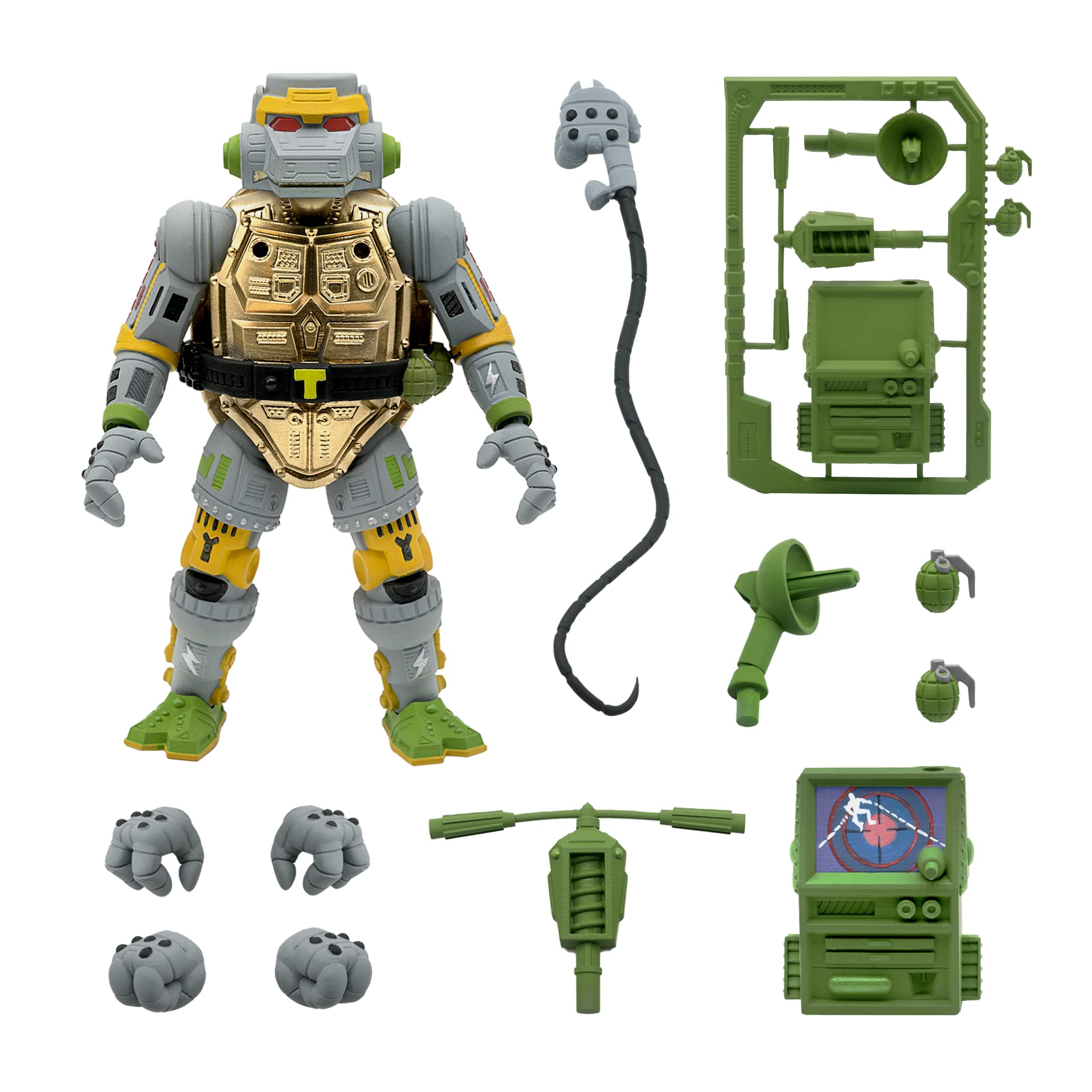 Foto 3 pulgar | Figura De Acción Super7 Ultimates! Teenage Mutant Ninja Turtles Metalhead, 18 Cm - Venta Internacional.