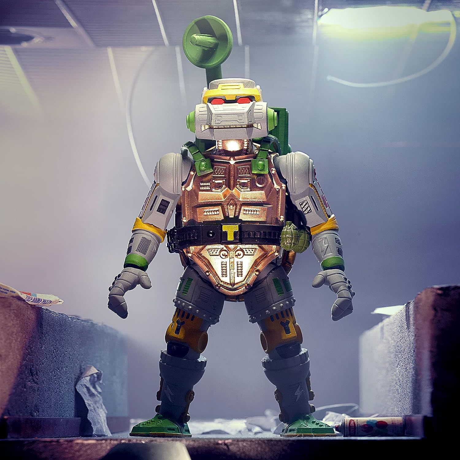 Foto 5 | Figura De Acción Super7 Ultimates! Teenage Mutant Ninja Turtles Metalhead, 18 Cm - Venta Internacional.