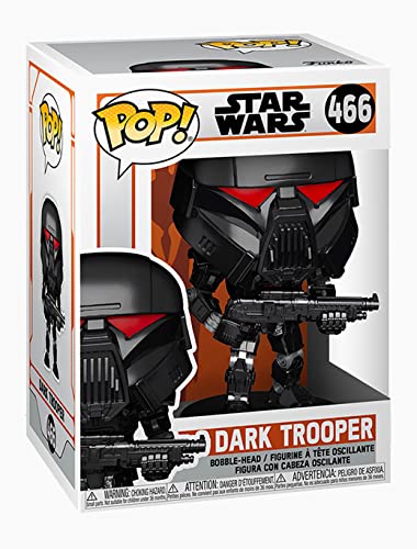 Foto 3 pulgar | Figura De Vinilo Funko Pop Star Wars The Mandalorian Dark Trooper - Venta Internacional.