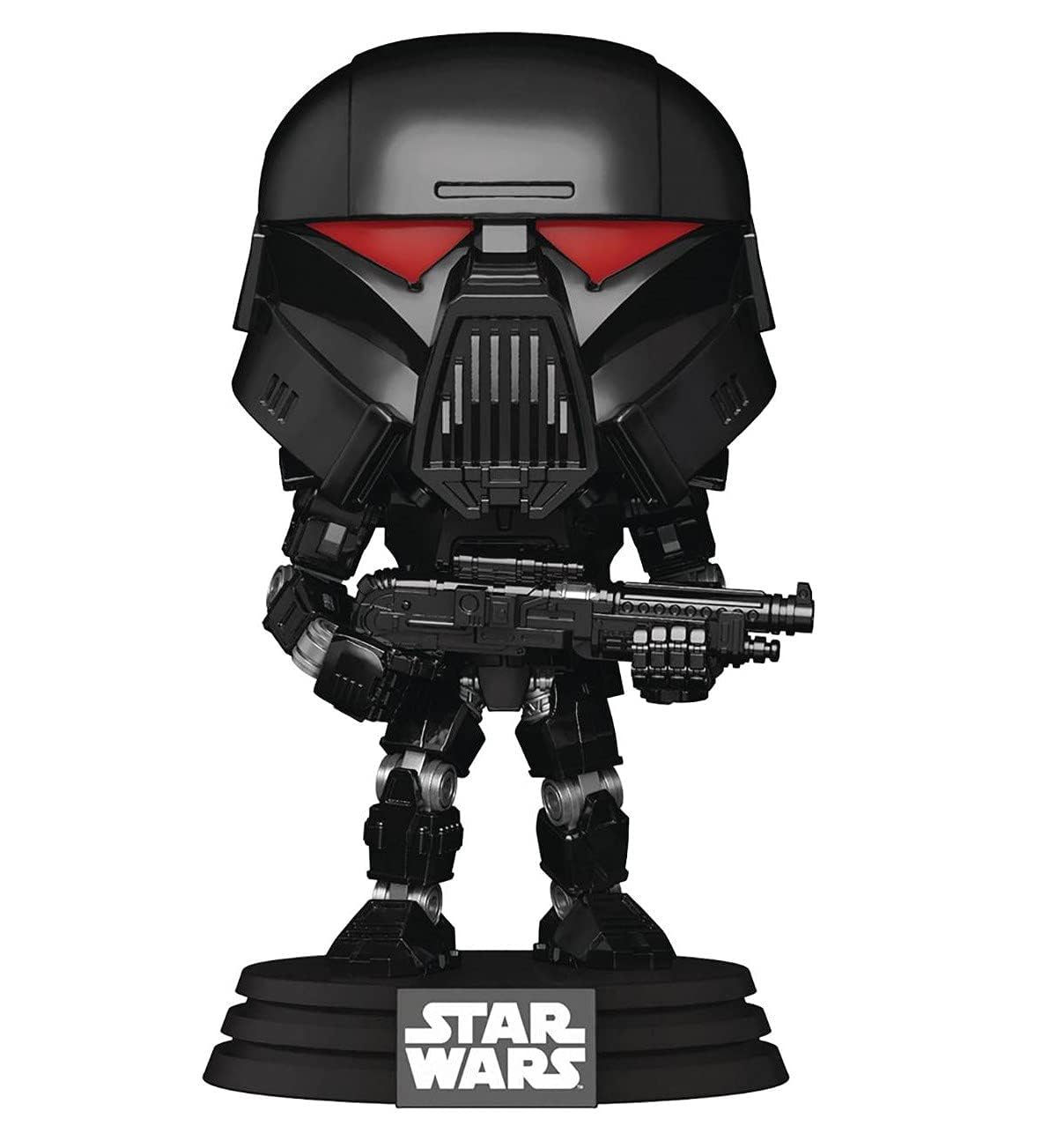 Foto 8 pulgar | Figura De Vinilo Funko Pop Star Wars The Mandalorian Dark Trooper - Venta Internacional.