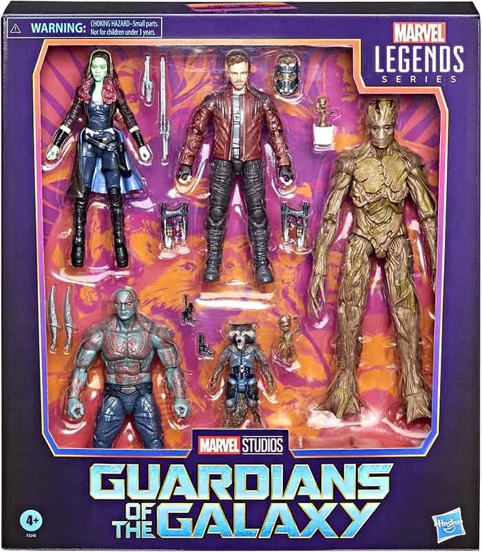 Foto 2 pulgar | Figura de Acción Marvel Legends Guardianes de la Galaxia 6" - Venta Internacional