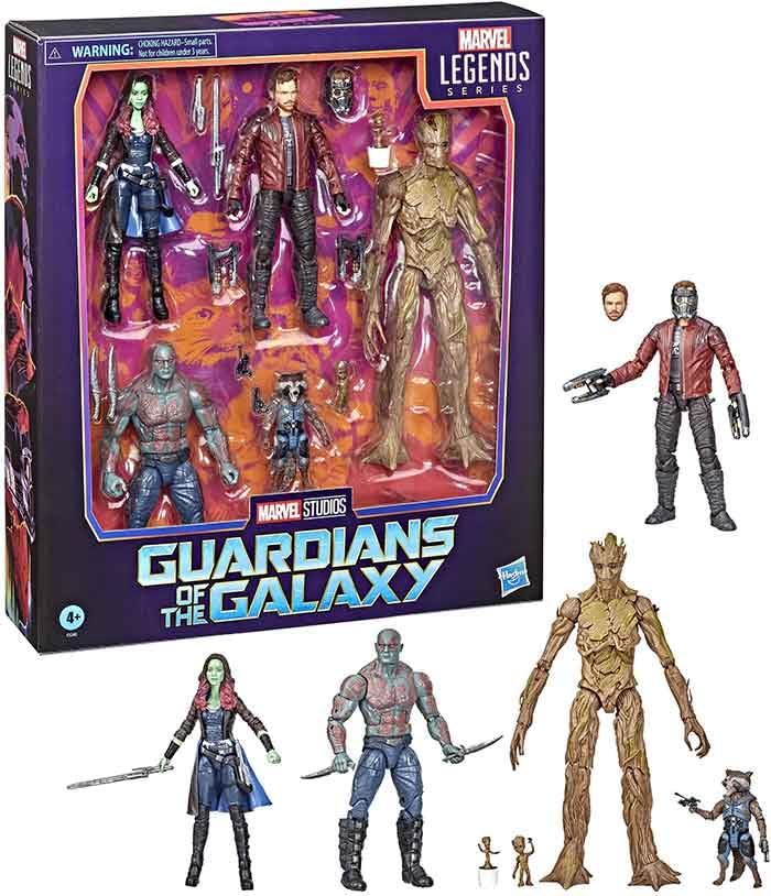 Foto 3 pulgar | Figura de Acción Marvel Legends Guardianes de la Galaxia 6" - Venta Internacional