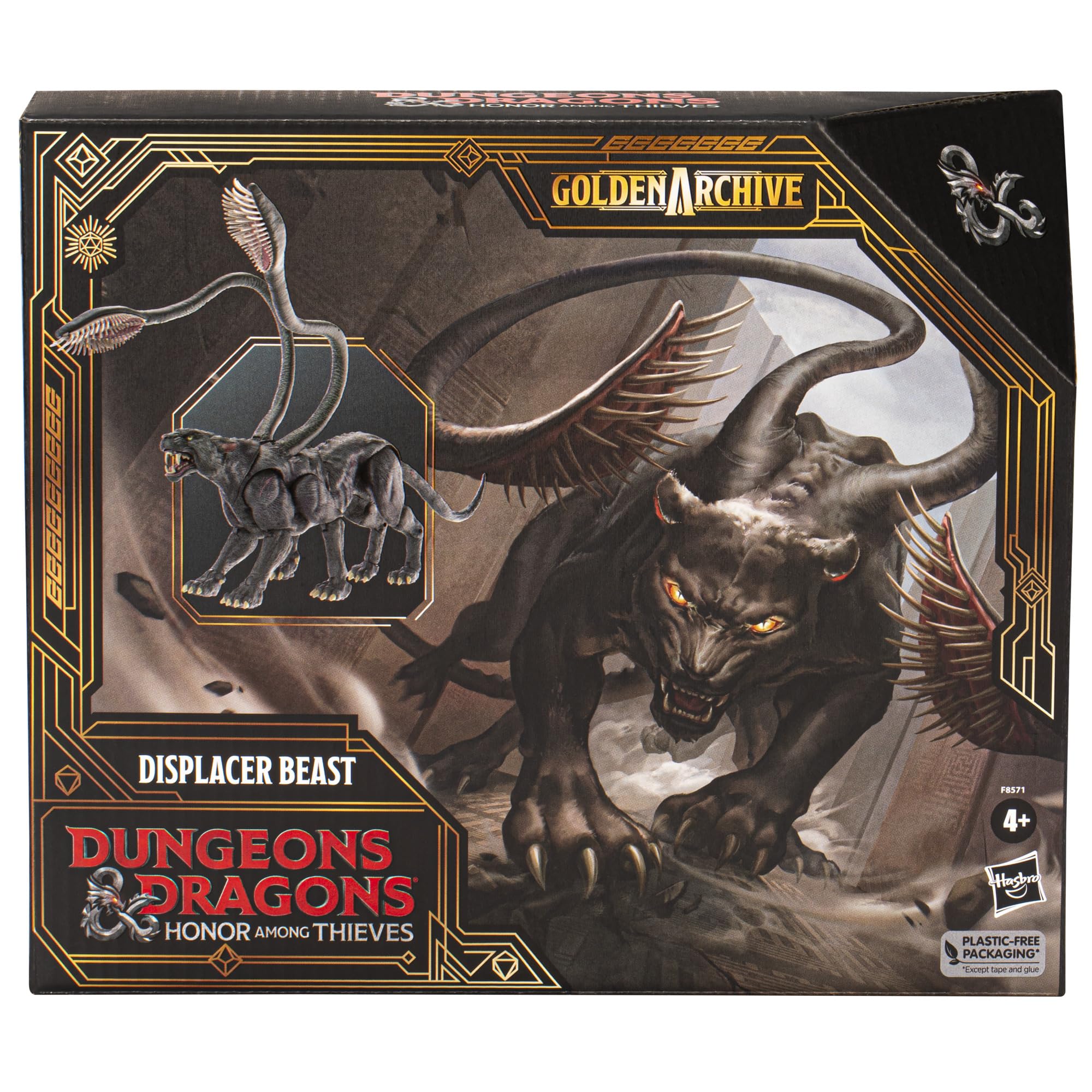 Foto 3 pulgar | Figura de Colección Dungeons & Dragons Displacer Beast 30 cm - Venta Internacional