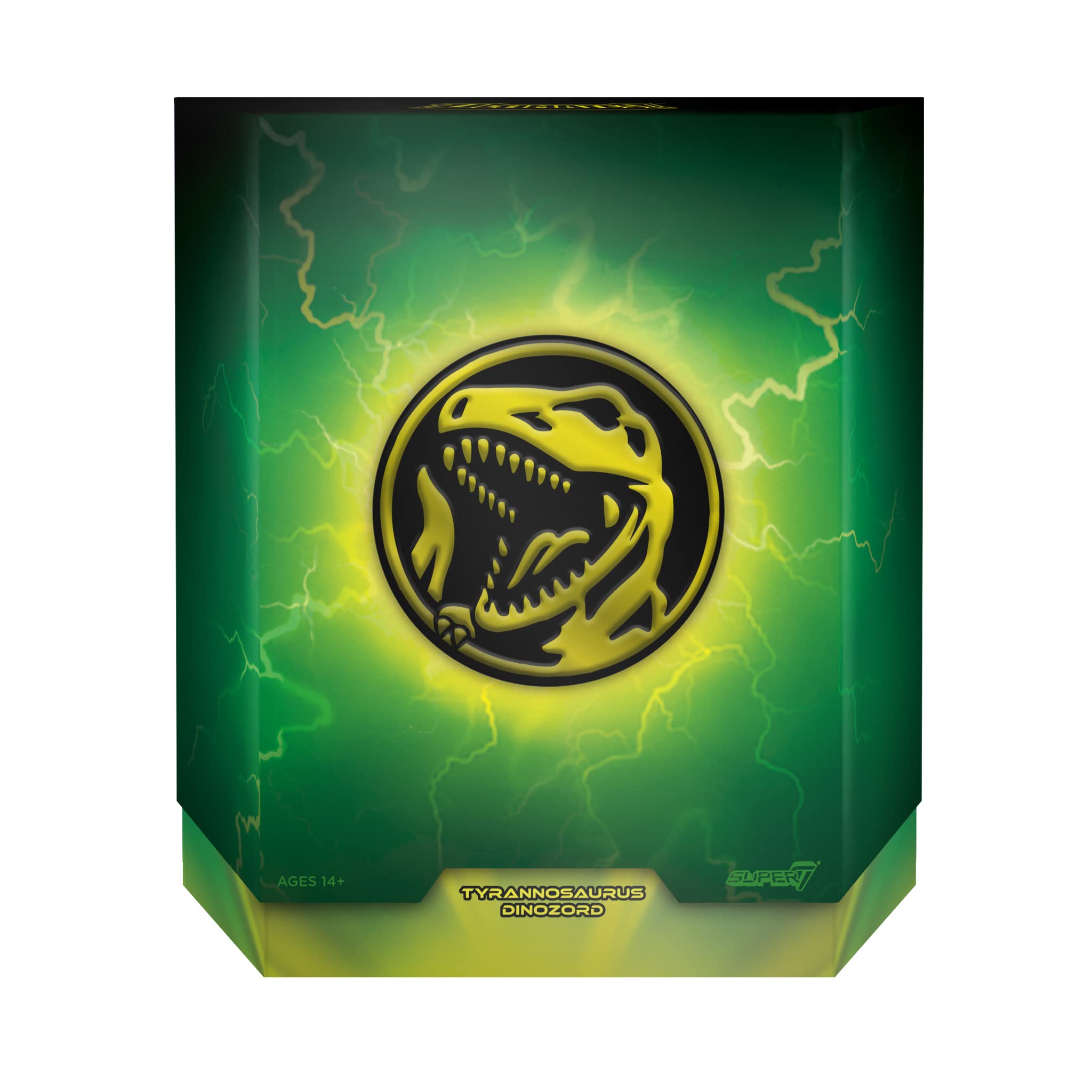 Foto 3 | Figura De Acción Super7 Ultimates! Mighty Morphin Power Rangers Tyrannosaurus Dinozord, 20 Cm - Venta Internacional.