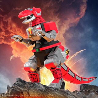 Foto 4 | Figura De Acción Super7 Ultimates! Mighty Morphin Power Rangers Tyrannosaurus Dinozord, 20 Cm - Venta Internacional.