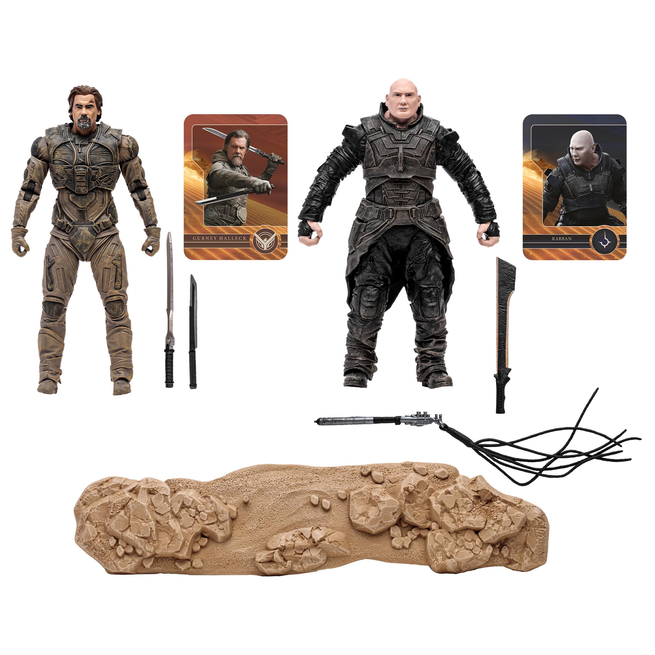 Foto 4 pulgar | Figuras de Dune McFarlane Toys Gurney Halleck & Rabban-Venta Internacional