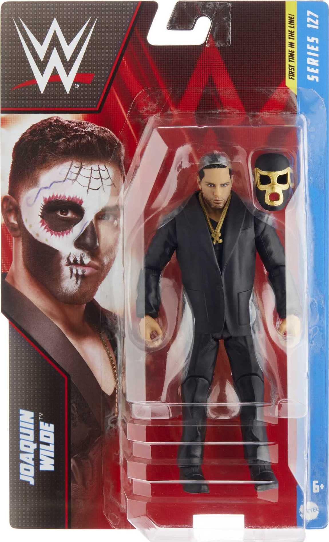 Foto 6 pulgar | Figura De Acción Mattel Wwe Joaquin Wilde De 6 Pulgadas Durante Más De 6 Años - Venta Internacional.