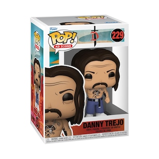 Foto 1 | Funko Pop Danny Trejo Icono Publicitario de 9,8 cm - Venta Internacional.