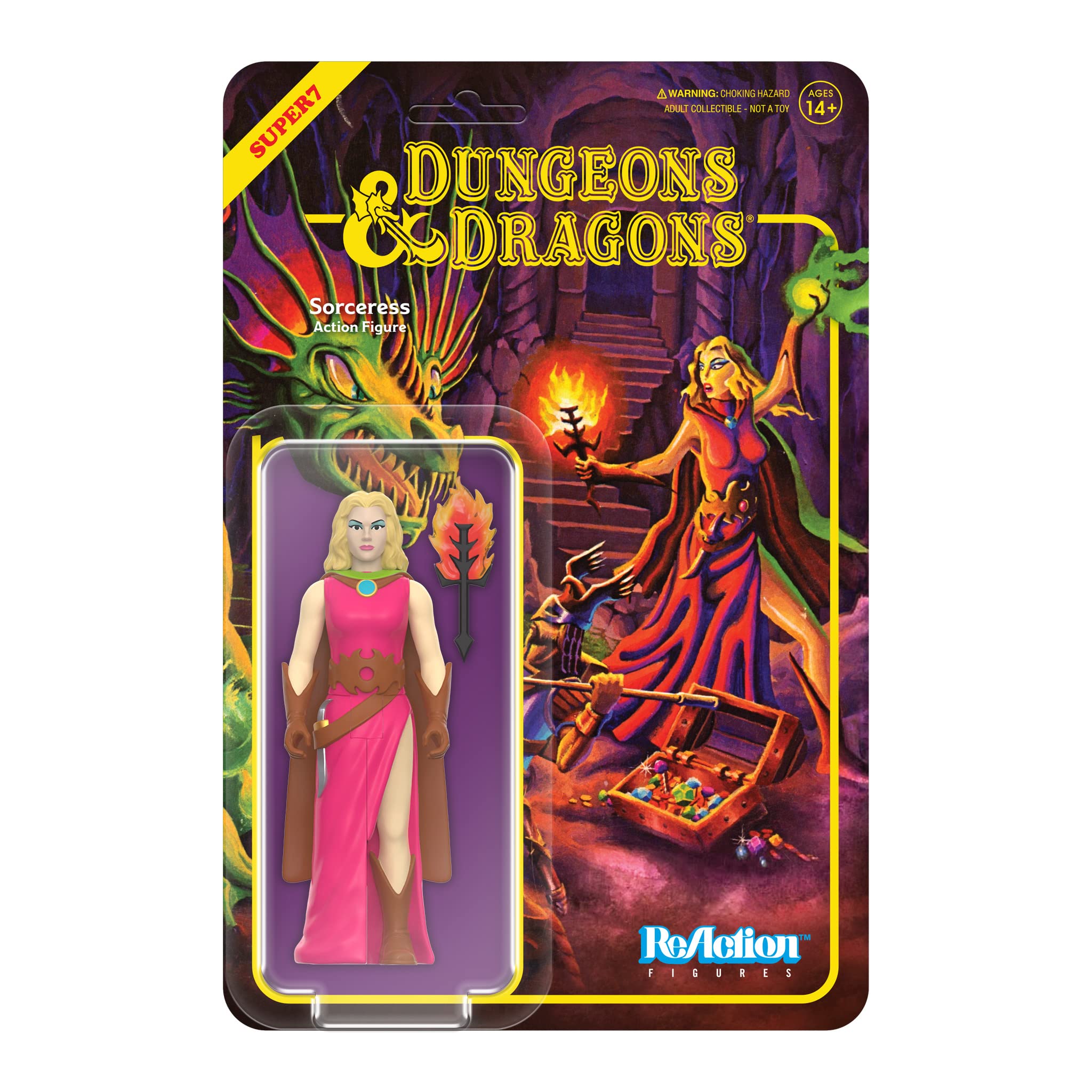 Figura De Acción Super7 Dungeons & Dragons Sorceress 9,5 Cm - Venta Internacional.