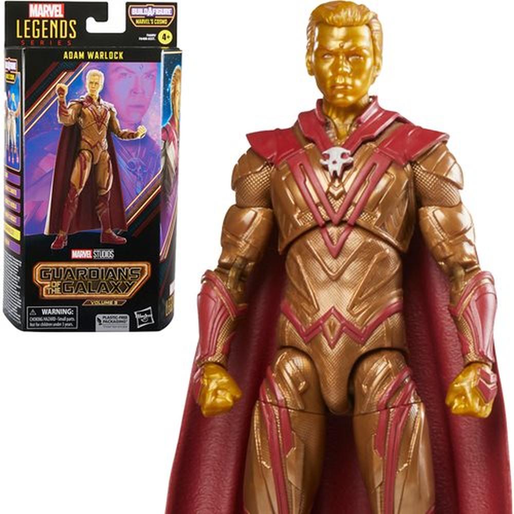 Foto 3 pulgar | Marvel Legends Baf Cosmo: Guardianes De La Galaxia Vol 3 - Adam Warlock