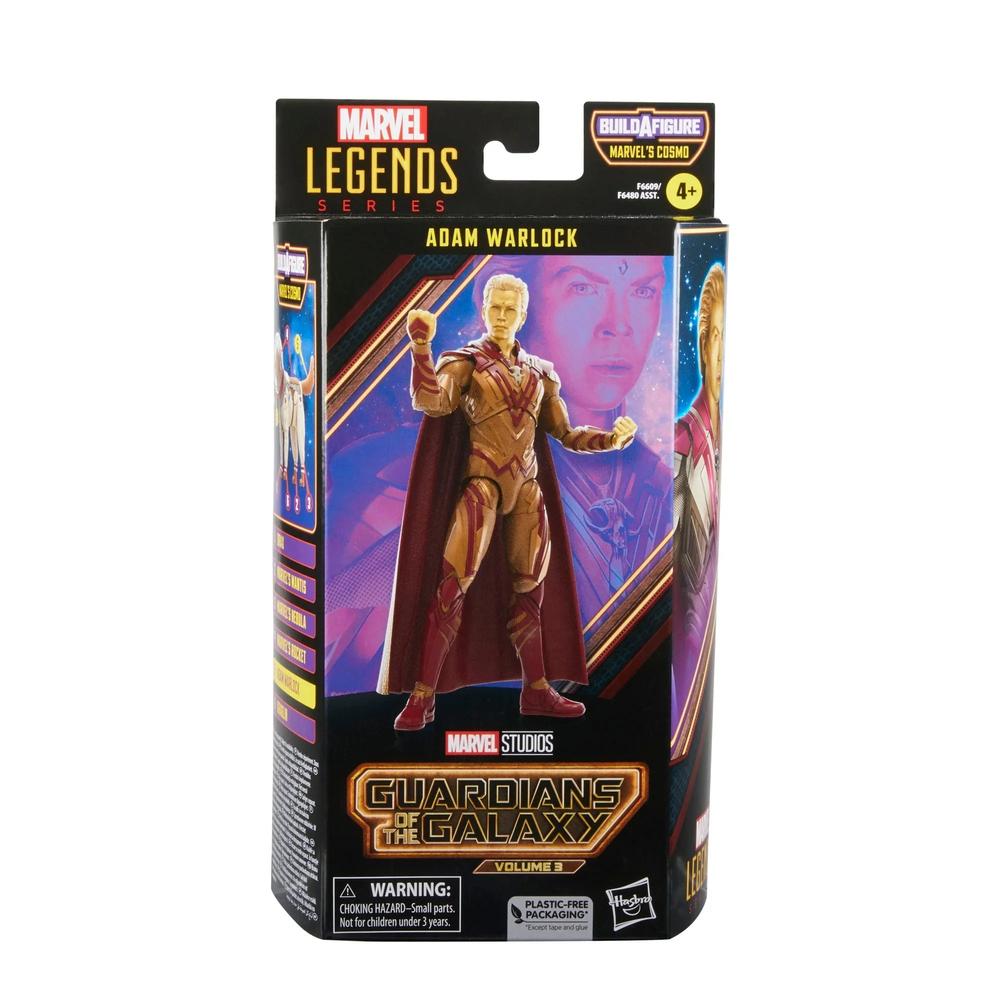 Foto 4 pulgar | Marvel Legends Baf Cosmo: Guardianes De La Galaxia Vol 3 - Adam Warlock