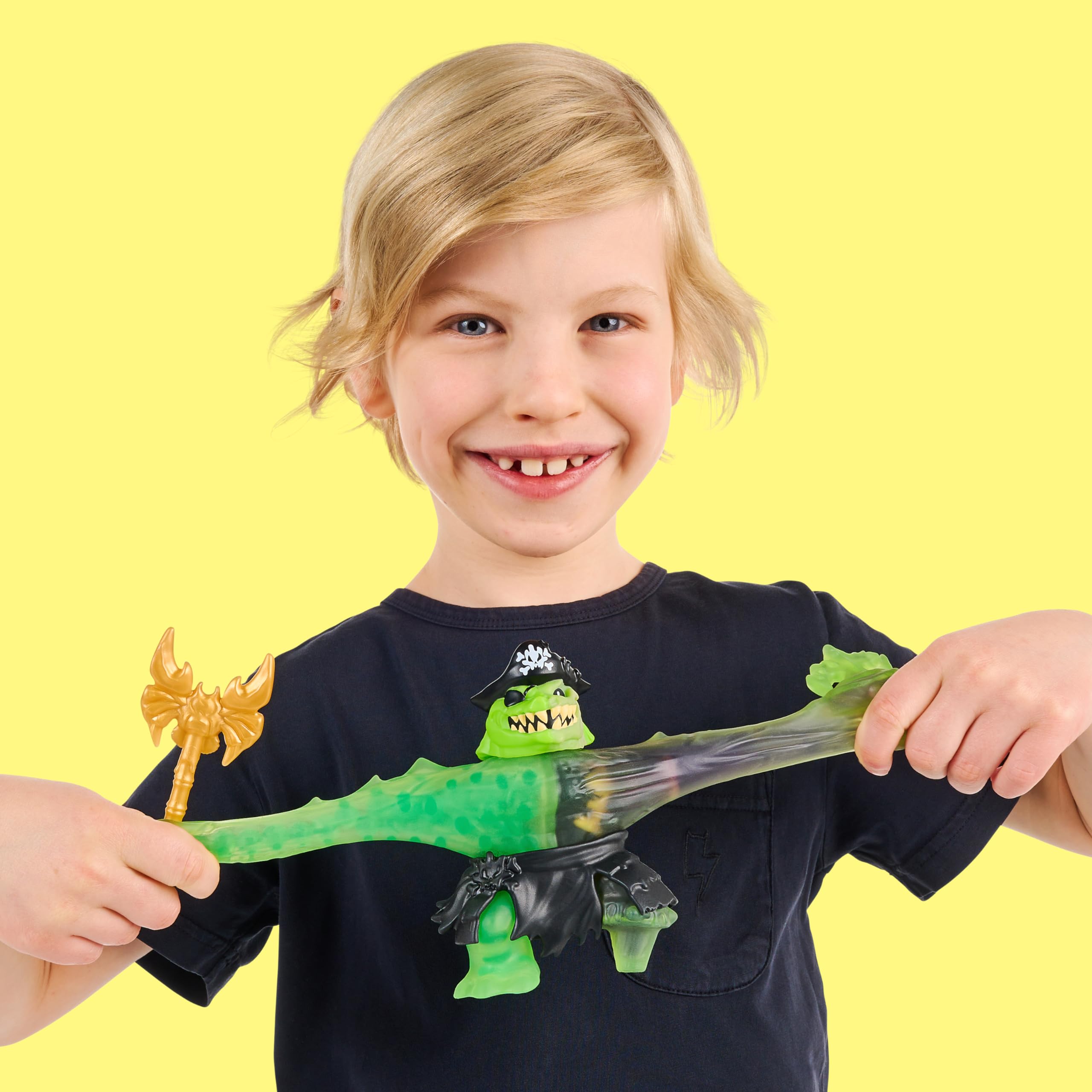 Foto 4 | Figura De Acción Heroes Of Goo Jit Zu Cursed Goo Sea Rock Jaw - Venta Internacional.