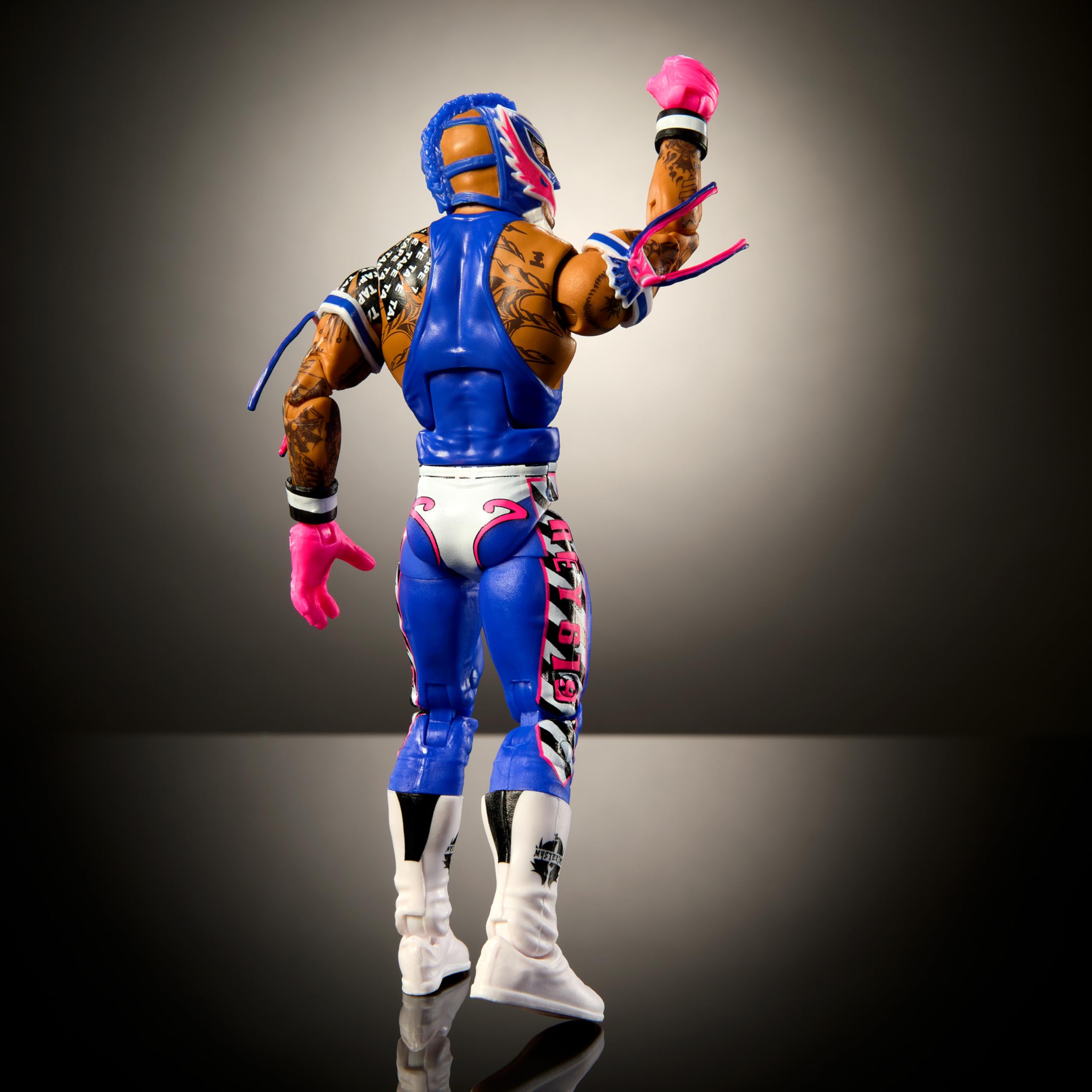 Foto 7 pulgar | Figura de Acción Mattel Wwe Top Picks Elite Rey Mysterio - Venta Internacional