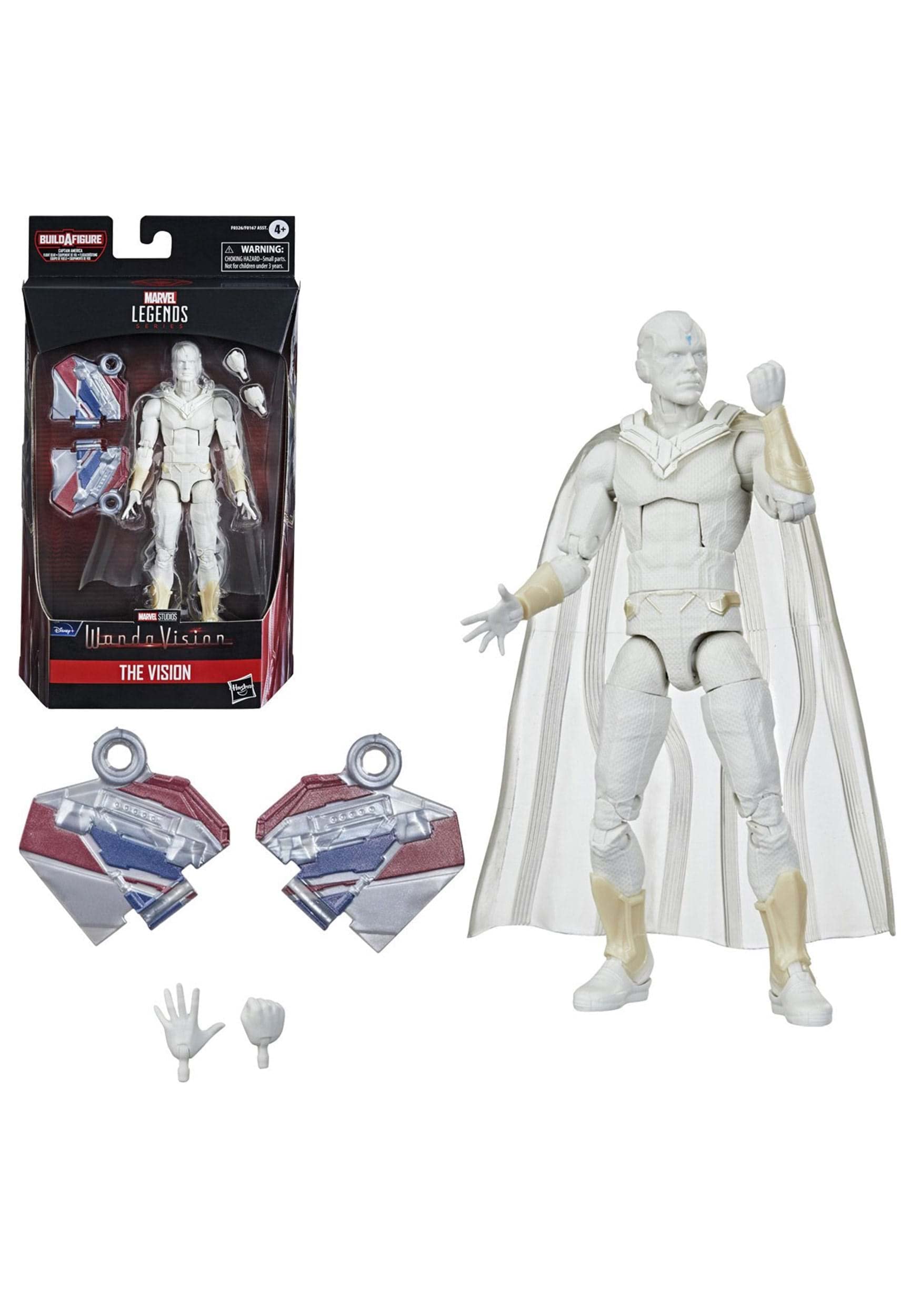Foto 2 pulgar | Figura De Acción Toy Avengers Hasbro Marvel Legends Vision - Venta Internacional.