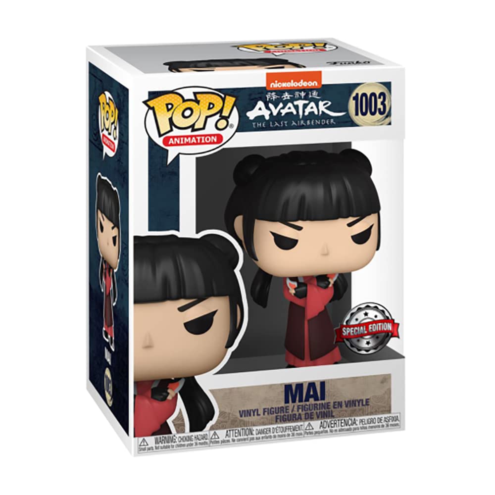 Foto 3 pulgar | ¡funko Pop! Avatar De Animación The Last Airbender #1003 Mai W/ Knives - Venta Internacional.