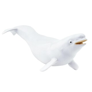 Foto 1 | Estatuine Safari Ltd., Ballena Beluga Realista, 20 Cm, Plástico, Más De 3 Años - Venta Internacional.