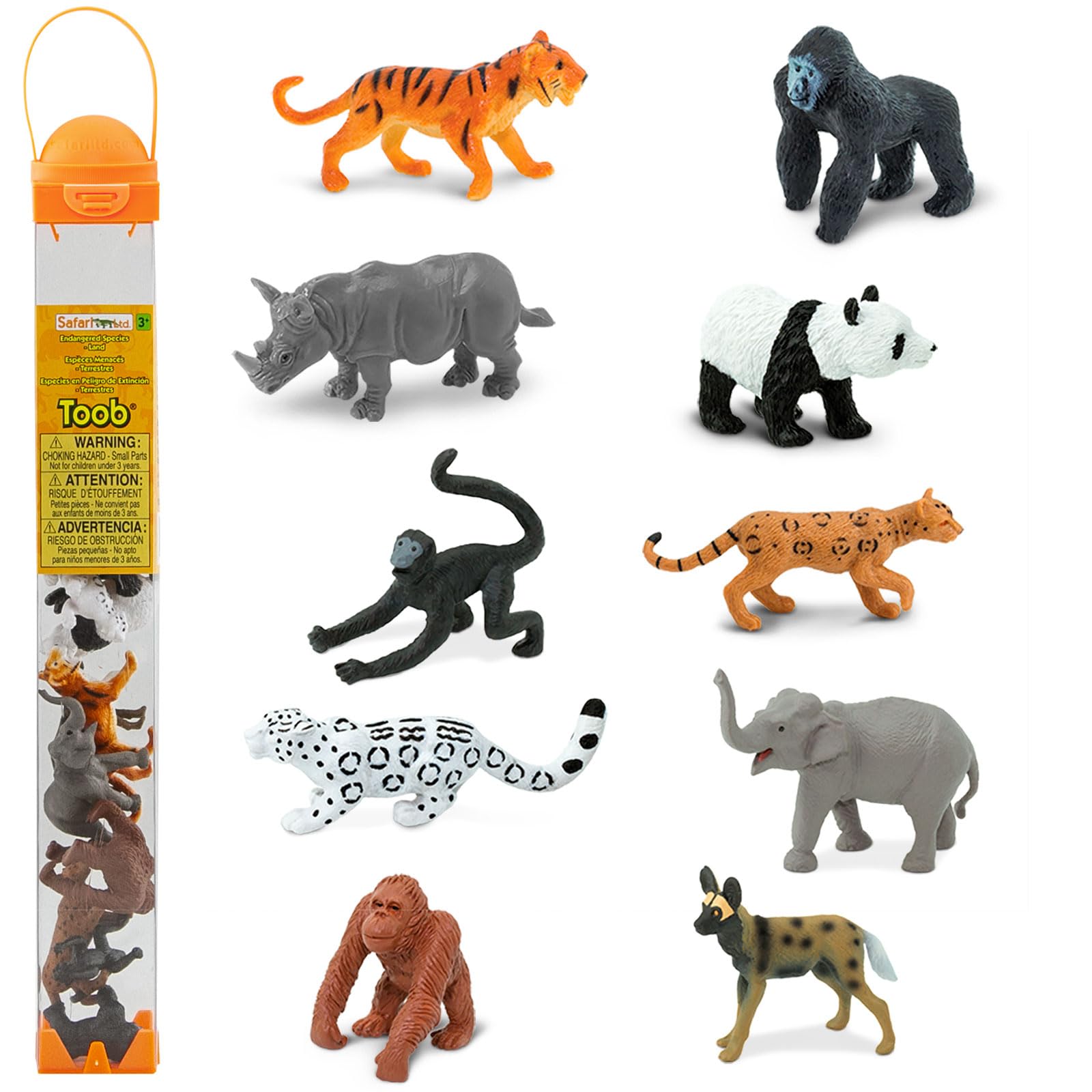 Set De Figuritas Safari Ltd., Especie En Peligro De Extinción, Hace Más De 3 Años - Venta Internacional.