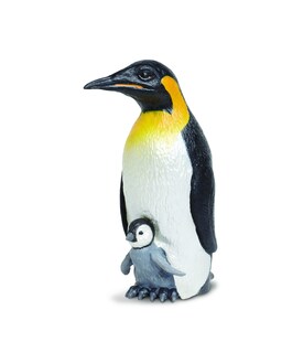 Foto 1 | Figurine Safari Ltd., Modelo De Pingüino Emperador Con Bebé De 4,5 Cm - Venta Internacional.