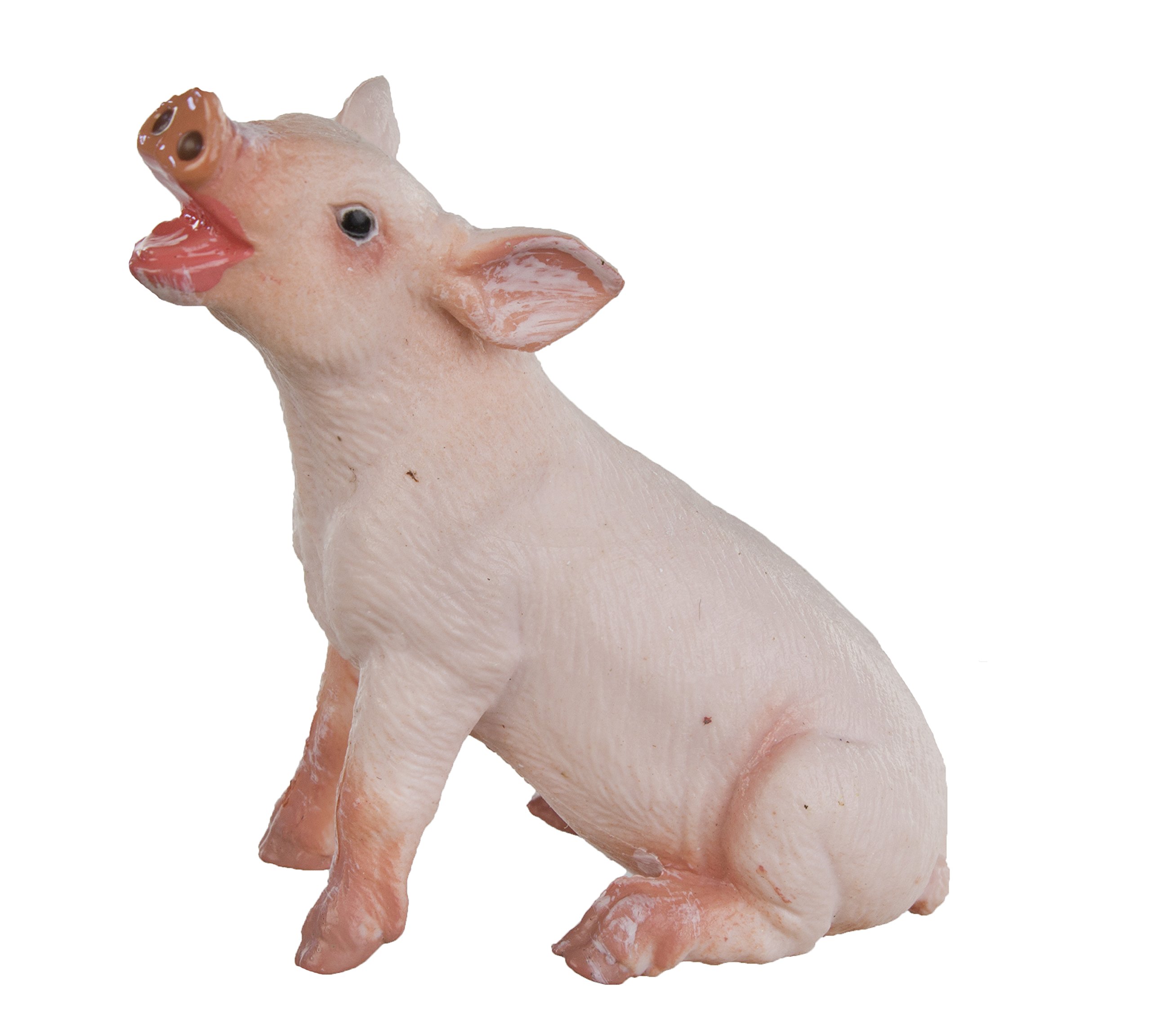 Figura Safari Ltd Safari Farm Sitting Piglet Para Niños Mayores De 3 Años - Venta Internacional.